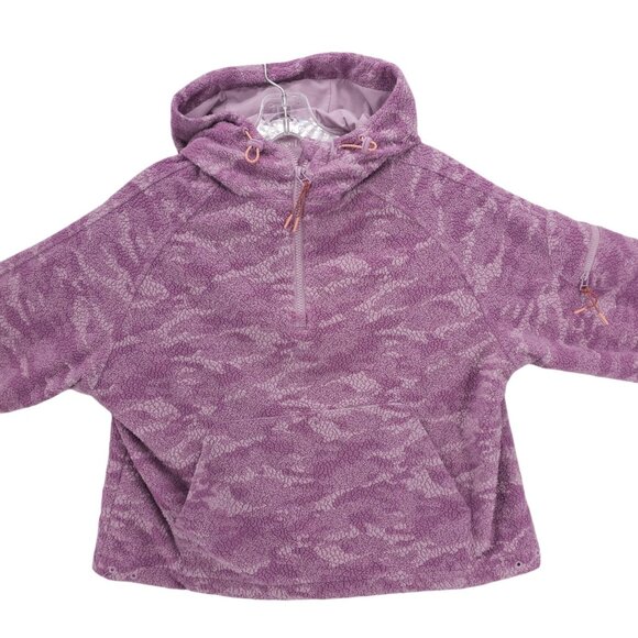 OUTDOOR VOICES Primo Fleece Pullover Camo Hooded SMALL - Missing Drawstring! - Picture 2 of 7